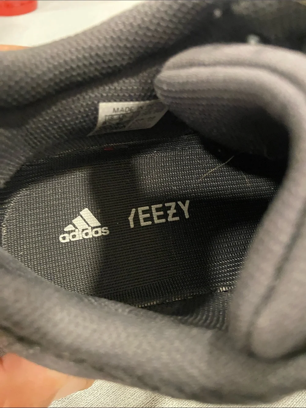 Yeezy Men's Chunky Trainer in Black and Dark Brown